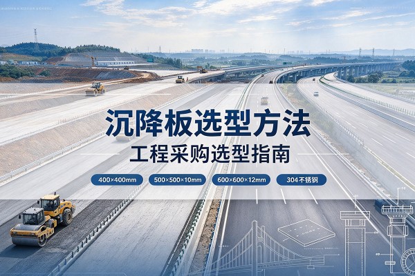 沁县沉降板选择方法