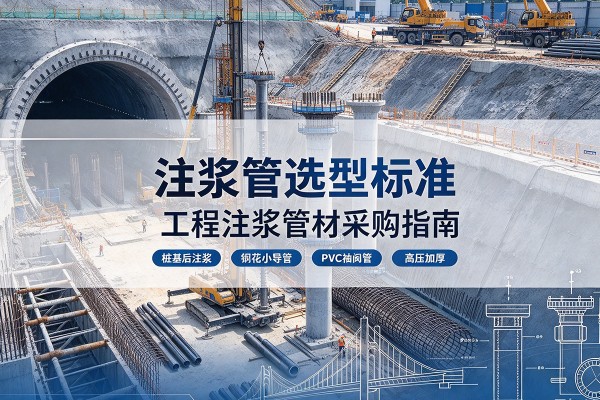 沁县注浆管选型标准