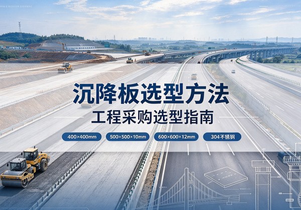 沁县沉降板选择方法