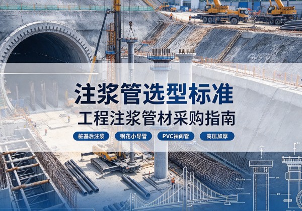 沁县注浆管选型标准